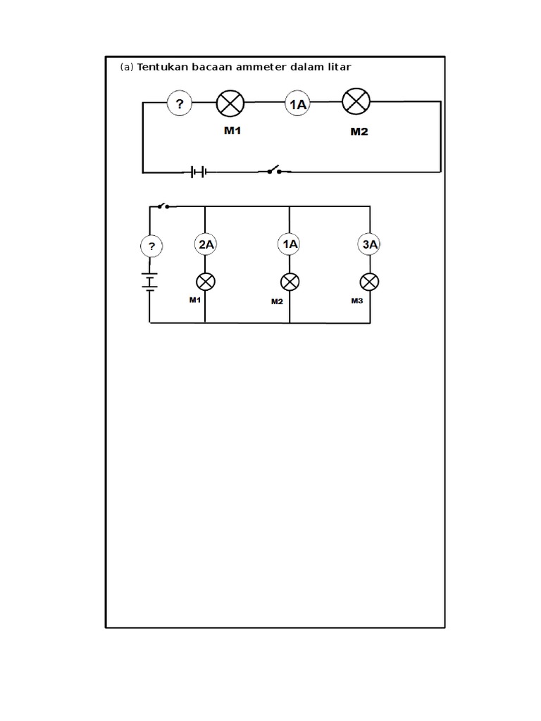 Tentukan Bacaan Ammeter Dalam Litar PDF