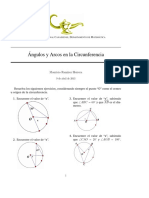 Geometria - Angulos y Arcos en La Circunferencia