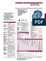 Digital Industrial Gauge Types 2074, 2174 and 2274: Product Specifications