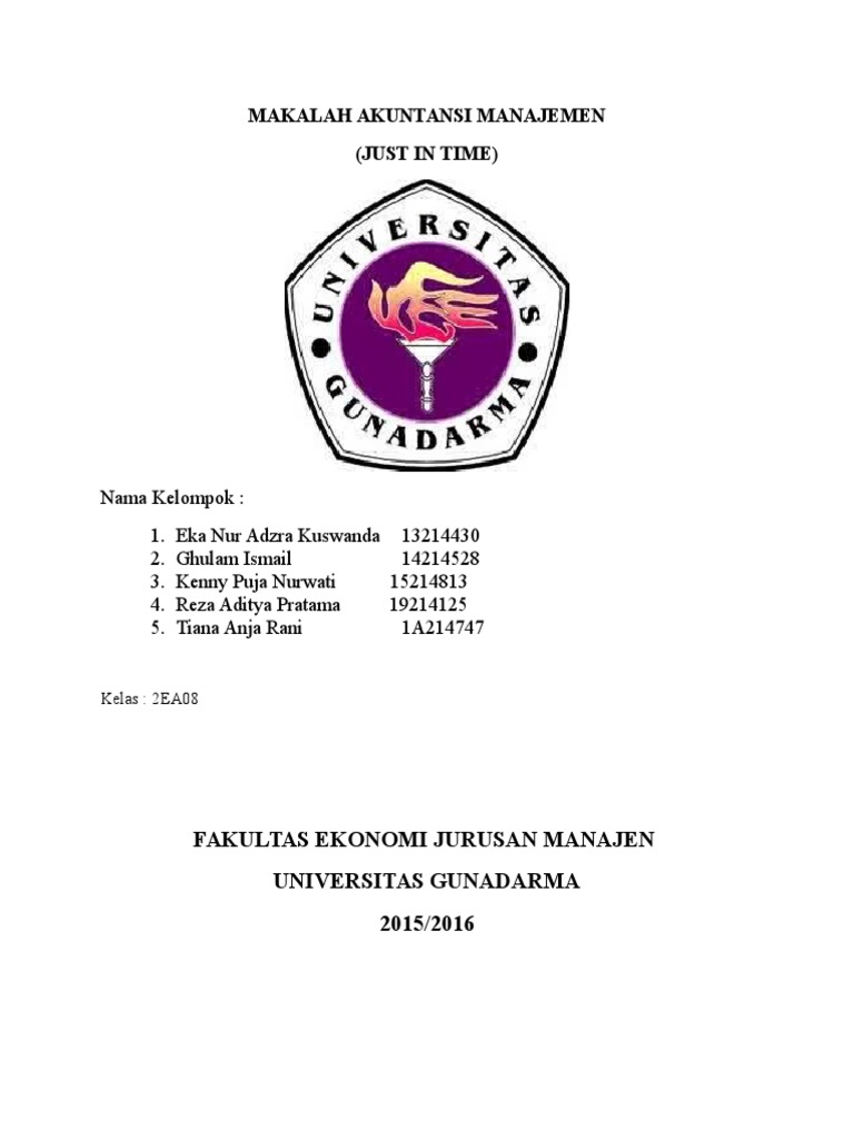 Makalah Akuntansi Manajemen