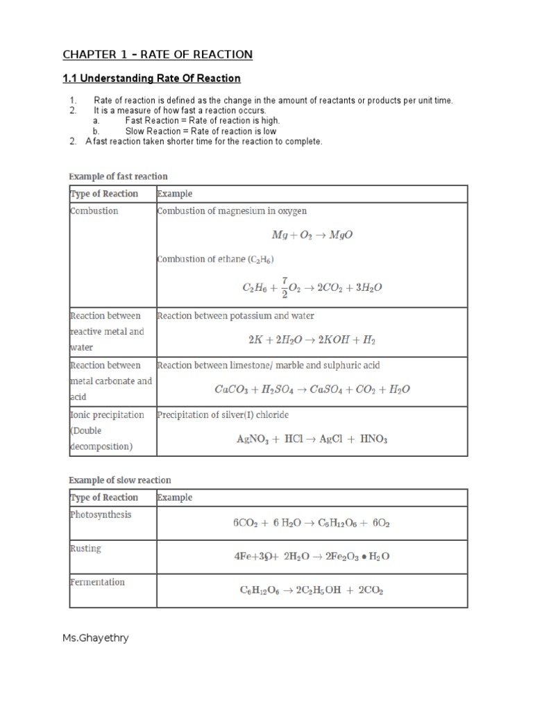 Understanding Reaction Rates and Factors | PDF | Reaction Rate | Catalysis