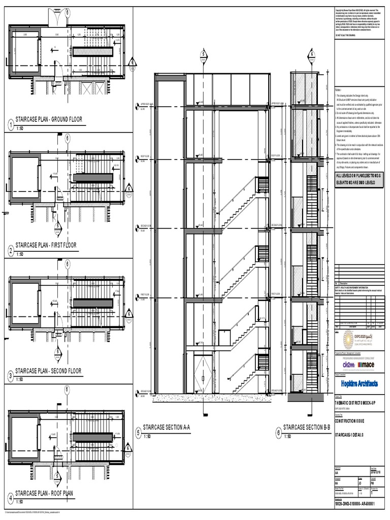 Staircase Plan - Ground Floor 1: Thematic Districts Mock-Up | PDF ...