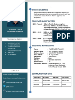 CV Template Final