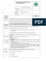 Sop Pemeriksaan Lab I Hematologi