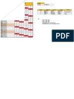 January 2016 Production Shift Schedule