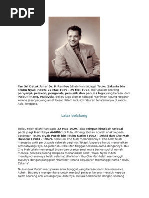 P Ramlee Pdf