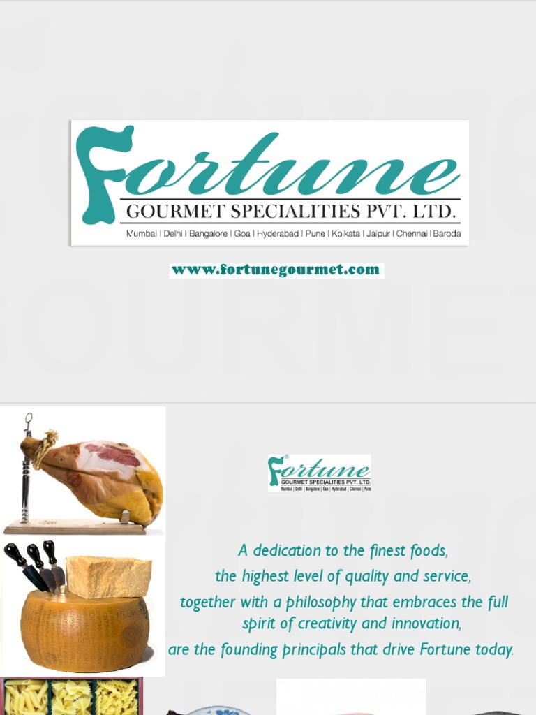 Fortune Gourmet Spl Pvt Ltd Retail Restaurants
