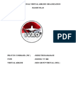 International Virtual Airline Organization Flight Plan