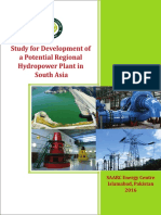 Study For Development of A Potential Regional Hydropower Plant in South Asia
