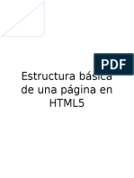 Estructura Básica de Una Página en HTML5