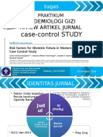 Riview Jurnal Case Control - Yuliana - I14154003