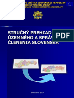 Stručný Prehľad Vývoja Územného A Správneho Členenia Slovenska
