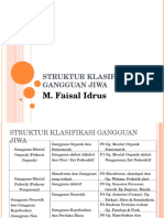 Struktur Klasifikasi Gangguan Jiwa