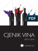 Cjenik Vina 2015-2016