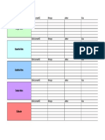 Planejador Nutricional Semanal Sem Segunda