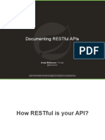 Documenting Restful APIs