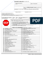 14 - Job Safety Analysis-loading and Offloading Materials装卸料