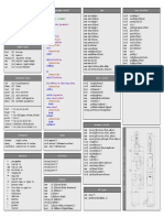 VAL3 V6 Quick Reference