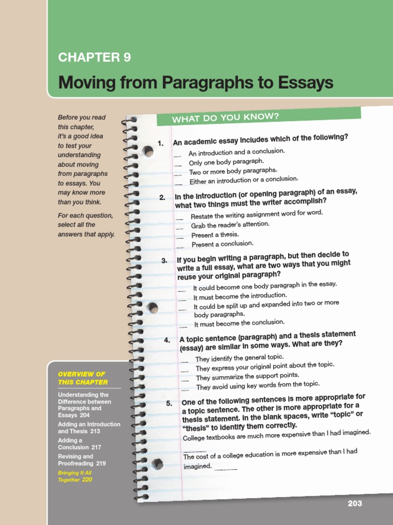 How many sentences in a paragraph picture