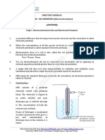 12 Chemistry Electrochemistry Test 01 Answer 8b9m PDF