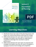 Lecture 5 Foundation of Planning PDF