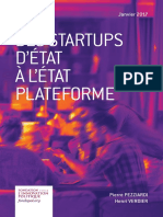 Pierre Pezziardi Et Henri Verdier - Des Startups D'état À L'état Plateforme