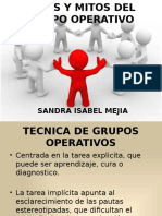 Fases y Mitos Del Grupo Operativo