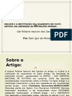 Mulher Egípcia: Liberdade e Casamento