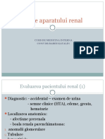 Bolile Aparatului Renal