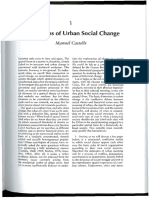 The Process of Urban Social Change: Manue Caste S