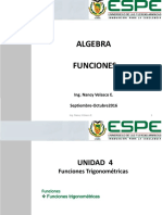 Funciones Triguonométricas-Hiperbolicas