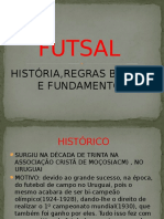 Slide de Futsal para Aula de Ed. Física