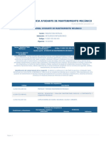 Perfil Competencia Ayudante de Mantenimiento Mecanico