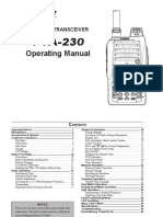 FTA-230 Owners Manual 12-4-2012