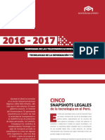 2016-2017 PERU - Panorama de Las Telecomunicaciones, Tecnologías de La Información y Negocios Digitales.