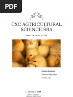 Crop Production SBA: Sweet Peppers | PDF | Fertilizer | Soil