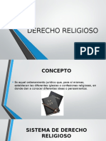 Derecho Religioso