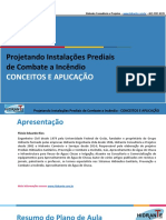 (Instalações) (Slide) Projeto Instalação Combate A Incêndio