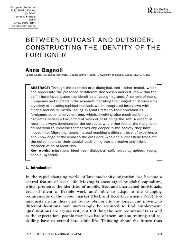 Outsider Vs Outcast , What is the Outcast Archetype? (Characteristics ...