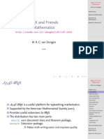 Mathematics Latex Guide PDF