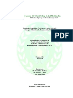 Community Nursing Diagnosis PDF