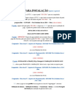 DICAS PARA INSTALAÇÃO PES 2014.rtf