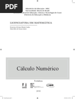 Apostila Calculo Numerico - IfCE