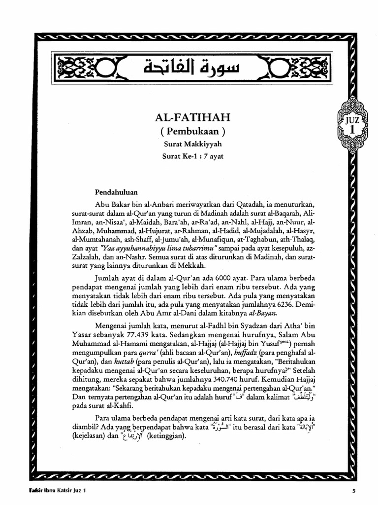 Tafsir Ibnu Katsir Surat Al Fatihah dan Al Baqarah.pdf
