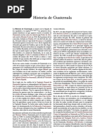 Historia de Guatemala Para Quinto