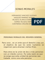 Personas Morales