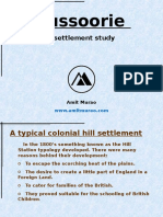 Mussoorie - A Settlement Study