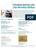 Jan Nevelius Shihan in New Orleans and New York City March 2017 Flyer