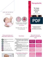 Hipogalactia Triptico PDF