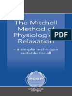 The Mitchell Method of Physiological Relaxation: - A Simple Technique Suitable For All